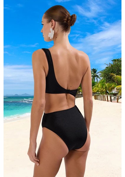 Tek Omuz Mayokini Ergonomik Kesim Plaj ve Havuz Için Yüksek Konfor Özel Tasarım Hızlı Kuruyan modelleri