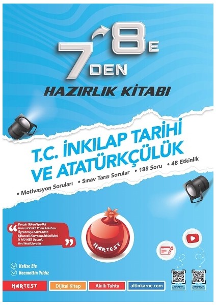7 Den 8 E Inkılap Tarihi Hazırlık Kitabı