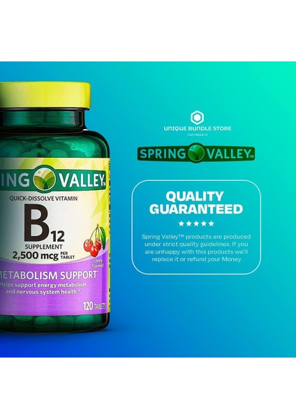 B12 2500 Mcg 120 Tablet