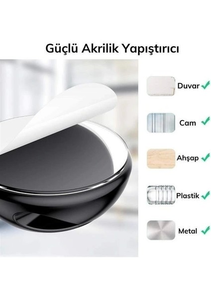 Çok Amaçlı Kablo Tutucu Akrilik Güçlü Yapışkanlı Organizer Düzenleyici 16 Parça Set Kolay Ku
