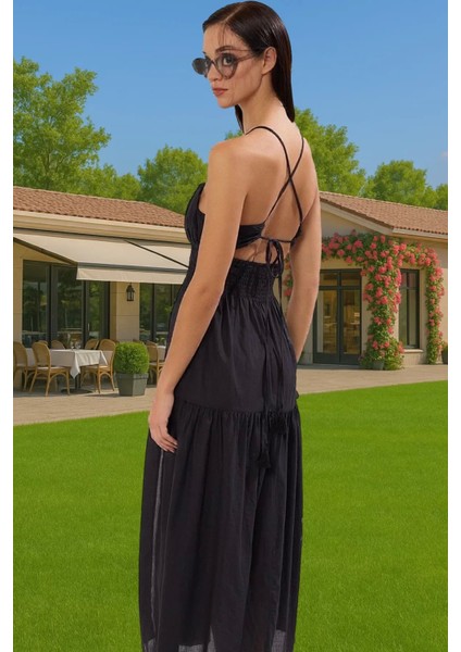 Oversize Maxi Pamuklu Plaj Elbisesi Yazlık Şık Tarz Modern Stil Kaliteli Işçilik Uzun Ömürlü fırsatları
