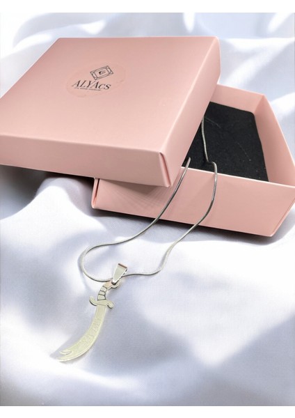 Erkek Kadın Hz. Ali Zülfikar Kılıcı Kolye - Anlamlı ve Şık Tasarım