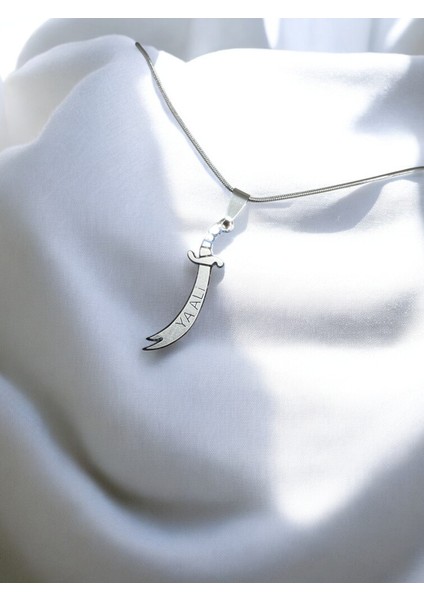 Erkek Kadın Hz. Ali Zülfikar Kılıcı Kolye - Anlamlı ve Şık Tasarım fiyatları