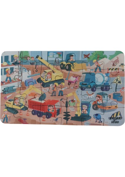 6 Adet 24 Parça 12,5 x 21 cm Eğitici ve Öğretici Ahşap Çocuk Puzzle & Yapboz Oyuncak Çerçevesiz fırsatları