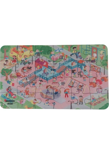 6 Adet 24 Parça 12,5 x 21 cm Eğitici ve Öğretici Ahşap Çocuk Puzzle & Yapboz Oyuncak Çerçevesiz indirimleri