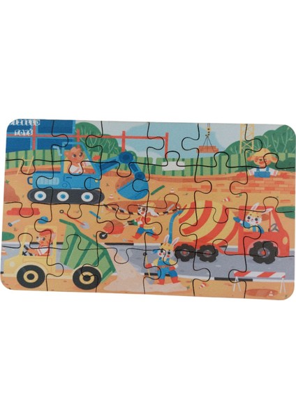 6 Adet 24 Parça 12,5 x 21 cm Eğitici ve Öğretici Ahşap Çocuk Puzzle & Yapboz Oyuncak Çerçevesiz indirimleri