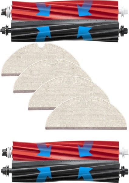 Roborock Q5 Pro / Q5 Pro + (Plus) Robot Süpürge Uyumlu 8'li Yedek Parça Seti