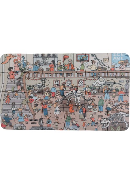 6 Adet 24 Parça 12,5 x 21 cm Eğitici ve Öğretici Ahşap Çocuk Puzzle & Yapboz Oyuncak Çerçevesiz fırsatları