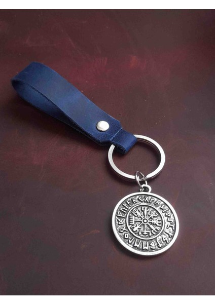 Anahtarlık Pusula Vegvisir Sembol Moda El Yapımı Gerçek Deri Anahtarlık Hediye Anahtarlık fiyatları