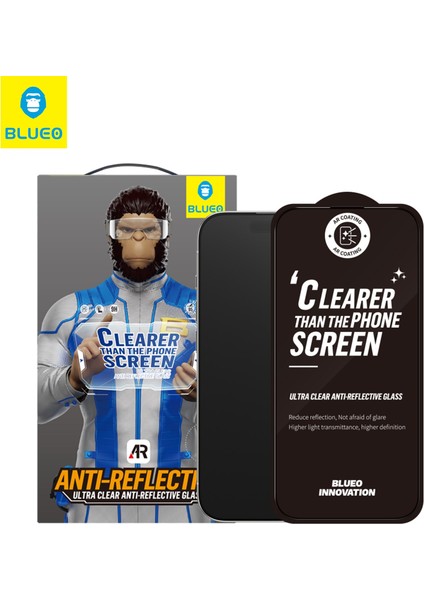 Anti-Reflective Xiaomi Mi 12S Ultra Uyumlu Ekrandan Bile Daha Net Ar Cam Ekran Koruyucu