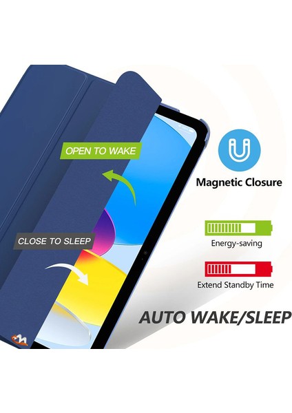 Apple iPad Air 13 2025 M3 Uyumlu Zore Smart Cover Kalem Bölmeli Standlı 1-1 Kılıf fırsatları