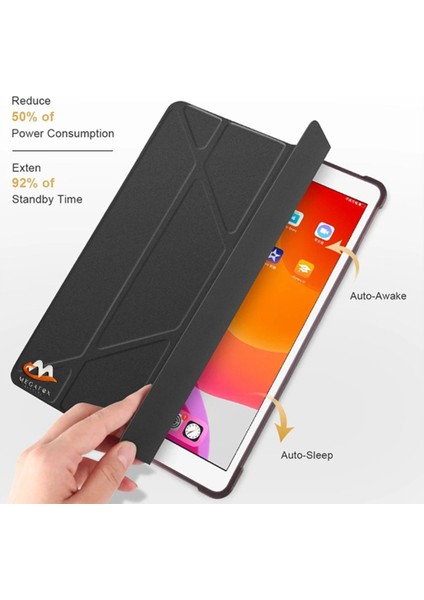 Apple iPad 11.nesil 2025 Uyumlu Kılıf Zore Tri Folding Kalem Bölmeli Standlı Kılıf fırsatları