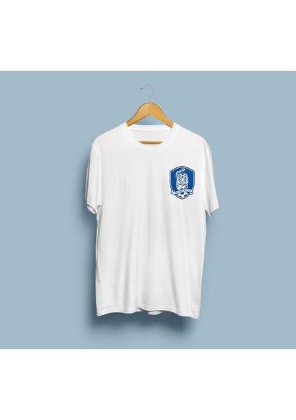 Oversize Kore Futbol Takımı Logo Tasarım Unisex T-Shirt fırsatları