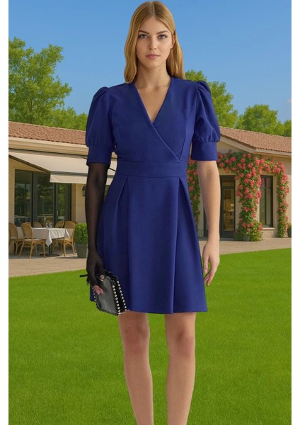 Kadın Mini Elbise Belden Açılan Pili Detaylı Polyester Yazlık Rahat ve Şık Profesyonel Görünüm fiyatları