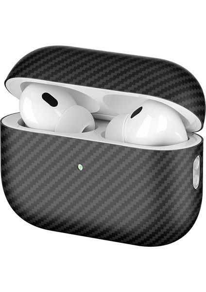 Apple Airpods Pro 2 Uyumlu Zore Airbag 43 600D Karbon Fiber Kulaklık Kılıfı