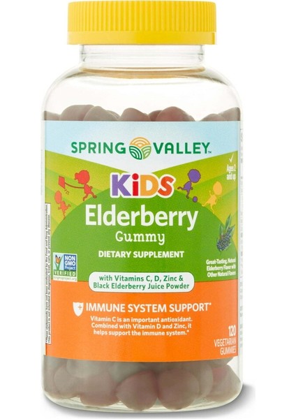 Kids Elderberry 120 Gummıes