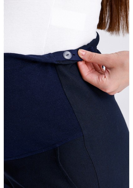 Hamile Bol Paça Bezayağı Kumaş Pantolon Beli Ayarlanabilir modelleri