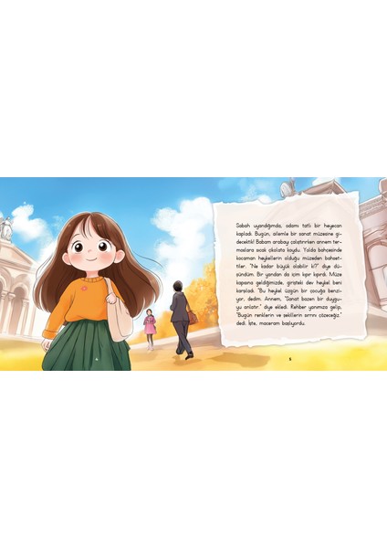 Ceren ve Renklerin Sırrı - Ceren’in Renkli Sanat Yolculuğu Serisi - 1. Kitap