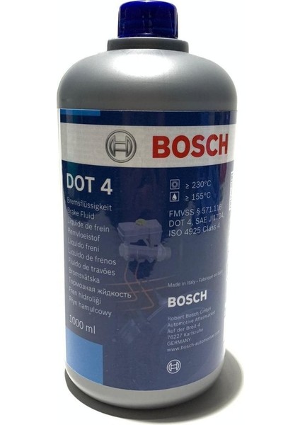 Dot 4 Fren Hidroliği 1 Litre