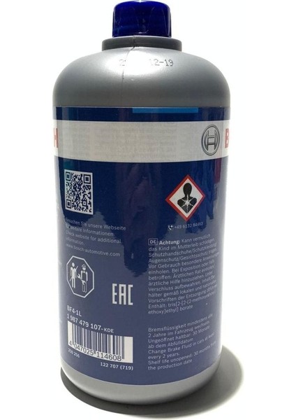 Dot 4 Fren Hidroliği 1 Litre