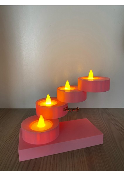 3D Hediyelik Ev,ofis Dekoratif Mumluk 4'lü fiyatları