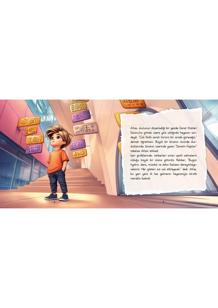 Atlas ve Sahnenin Ritmi - Atlas’ın Işıklı Sanat Yolculuğu - 4. Kitap