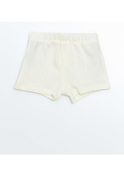 Yeni Sezon Beli Lastikli Basic Erkek Bebek Sort 2'li - S5BI18Z1