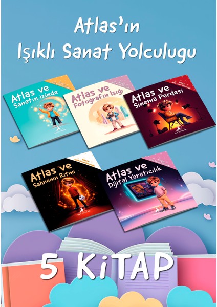 Atlas’ın Işıklı Sanat Yolculuğu Serisi - 5 Kitap
