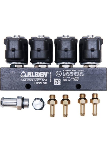 Milano Tip Lpg Enjektör Takımı