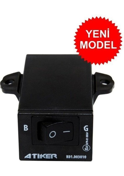 Tek Nokta Enjeksiyonlu Anahtar - Düğme / 01.003010 (Yeni Model)