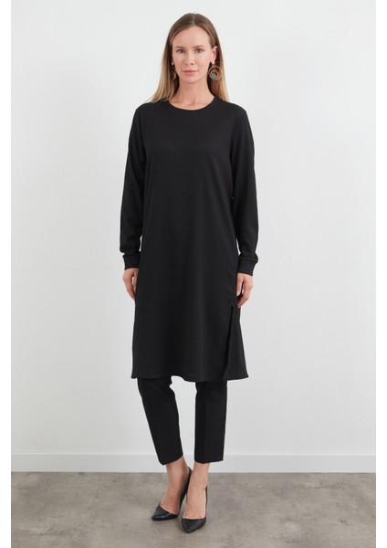 Fullamodest Basic Yanları Yırtmaçlı Tunik
