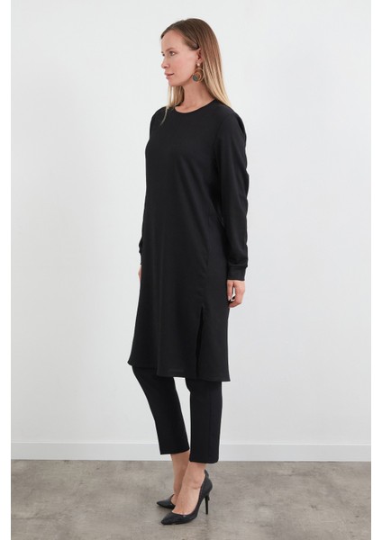 Fullamodest Basic Yanları Yırtmaçlı Tunik