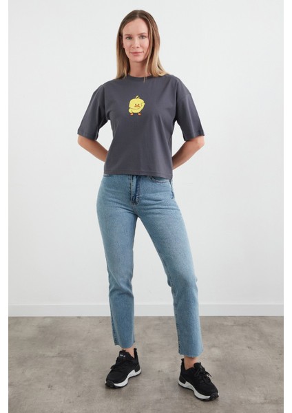 Civciv Baskılı Kısa Kol Tişört modelleri