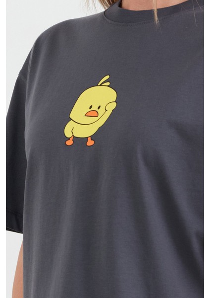 Civciv Baskılı Kısa Kol Tişört indirimleri