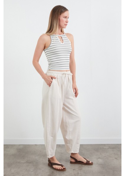 Çizgili Halka Detaylı Halter Yaka Body modelleri