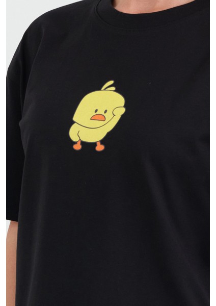 Civciv Baskılı Kısa Kol Tişört fırsatları