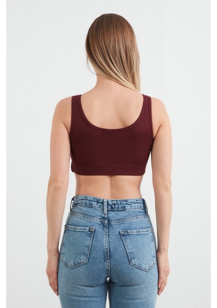 Basic Fitilli Modal Crop Büstiyer fırsatları