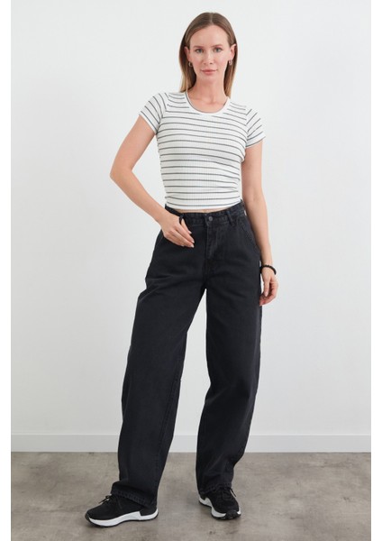 Çizgili Fitilli Tişört fiyatları