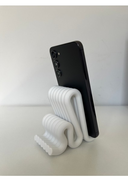 Ripple Telefon ve Tablet Standı | Ofis Masaüstü Telefon Standı