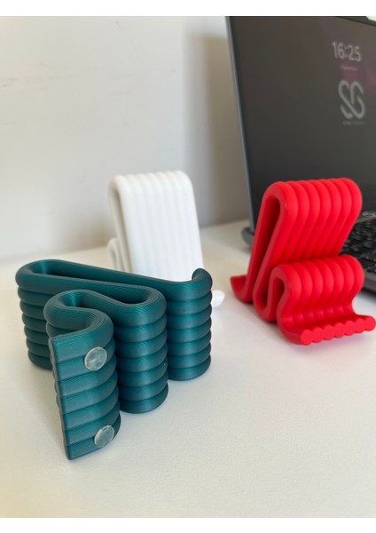 Ripple Telefon ve Tablet Standı | Ofis Masaüstü Telefon Standı
