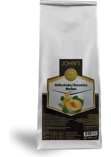 John's Kavun Milkshake Tozu 250 gr