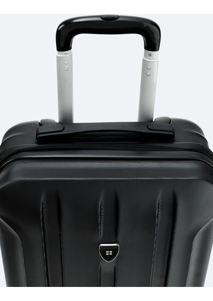 Erkek Siyah Kilitlenebilir Küçük Boy Bavul B008111