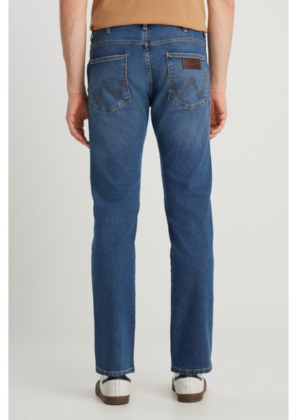 Arizona Straight Fit Normal Bel Denim Esnek Jean Kot Pantolon