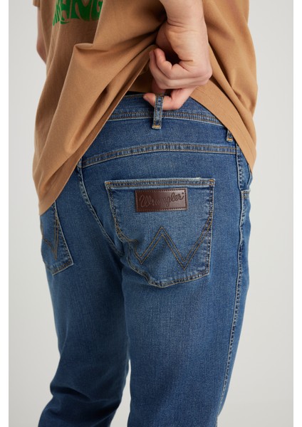 Arizona Straight Fit Normal Bel Denim Esnek Jean Kot Pantolon