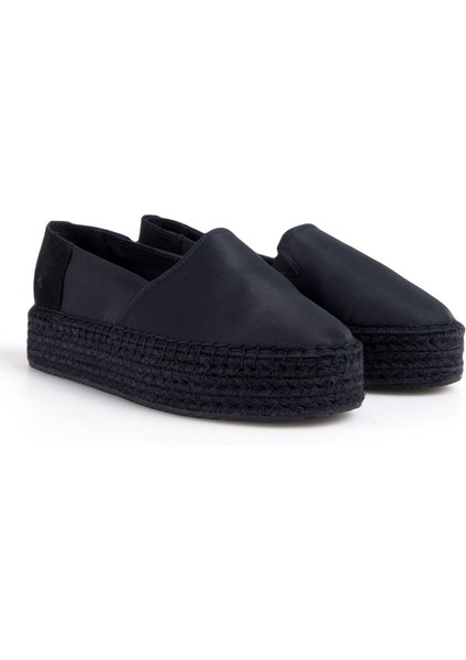 Siyah Kadın Espadril YW0YW01736