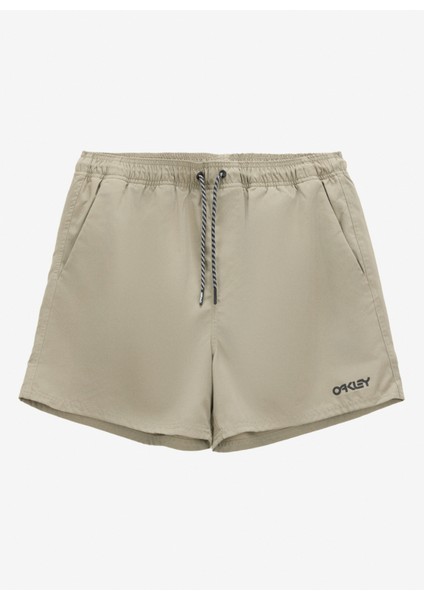 FOA404310BEACH Volley 16 Beachshort Haki Standart Düz Erkek Şort Mayo