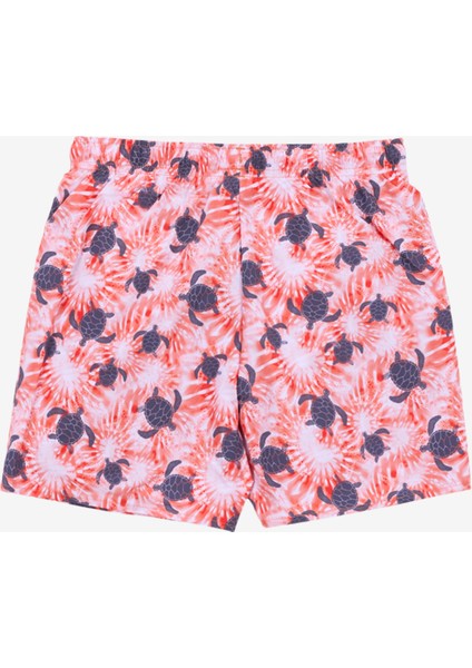 Turuncu Erkek Çocuk Normal Bel Baskılı Şort Mayo D5SB-MY-3301 fiyatları