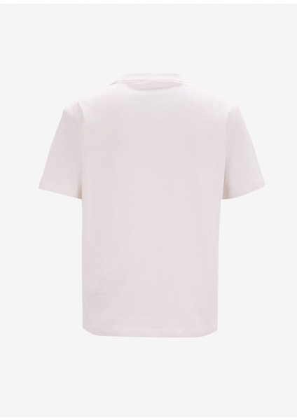 Bisiklet Yaka Düz Bej Kadın T-Shirt fiyatları