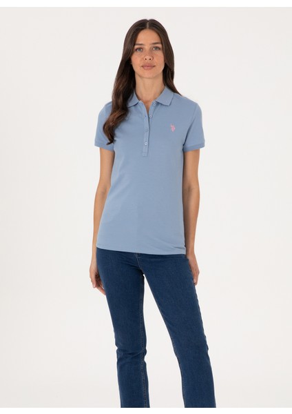 Mavi Kadın Slim Fit Polo T-Shirt GTP-IY025 fırsatları