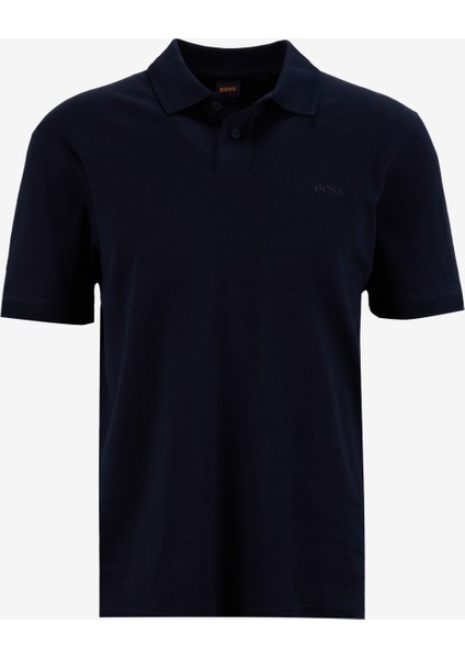 Lacivert Erkek Polo T-Shirt Pe_ınterlock